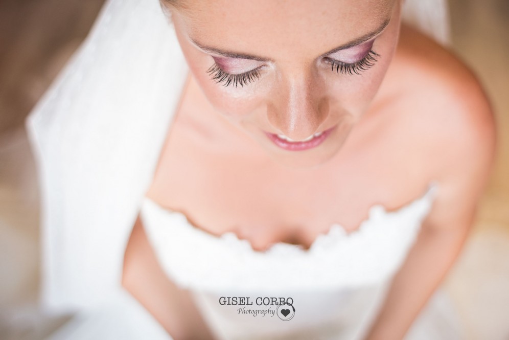 Maquillaje novia boda pestañas natural sombra ojos