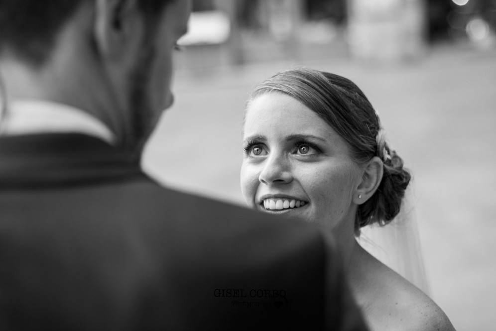 barcelona reportaje novios sonrisa mirada