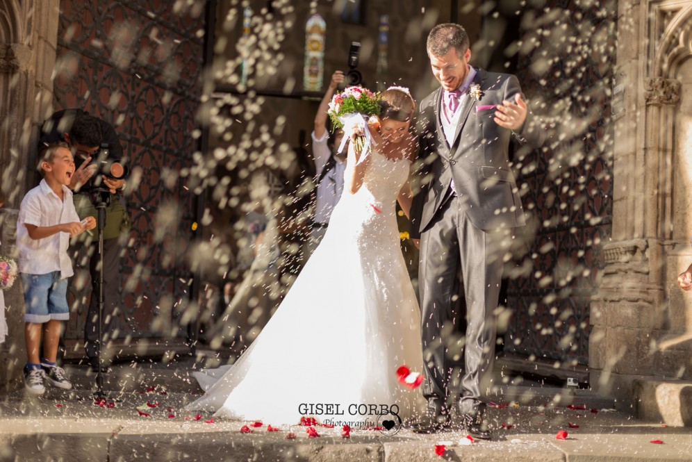 boda barcelona arroz felicidad basilica