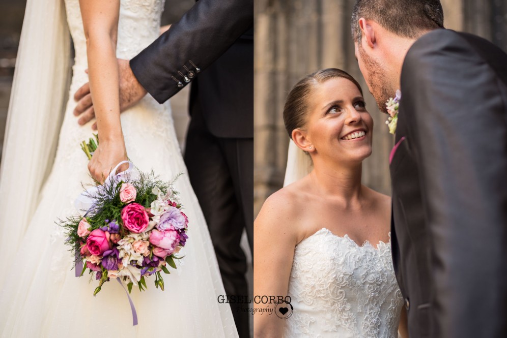 boda barcelona fotografa novios detalles amor