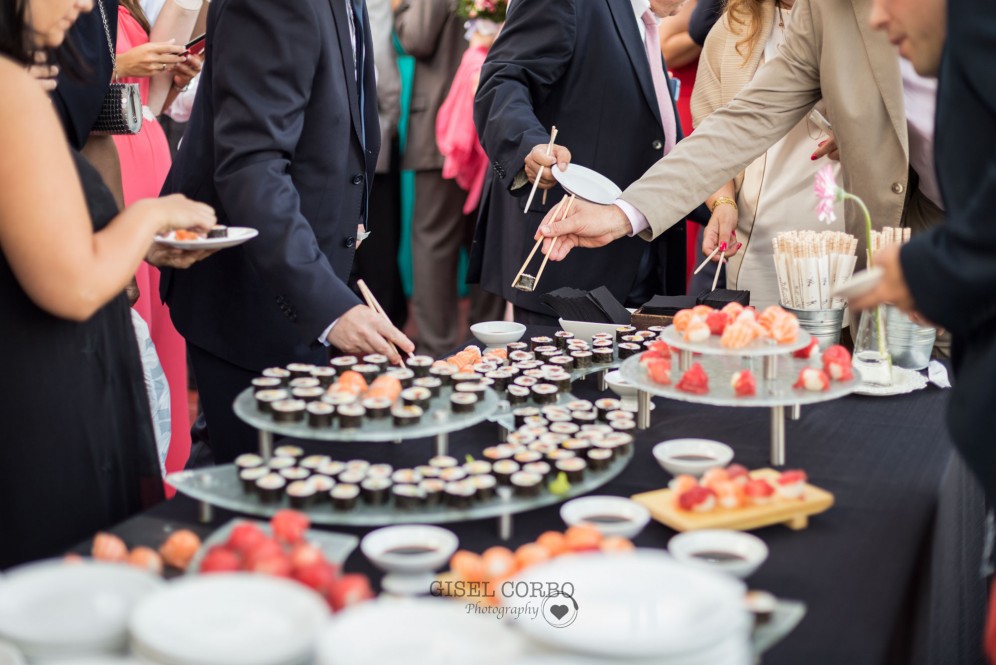 boda barcelona mirabe sushi