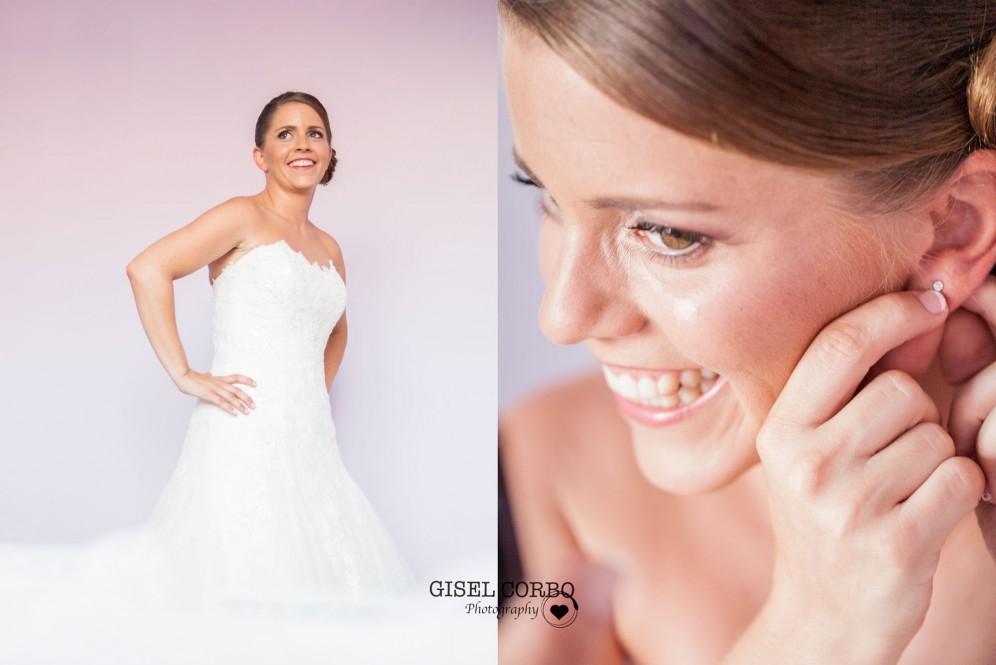 fotografo boda barcelona mirada novia feliz previo