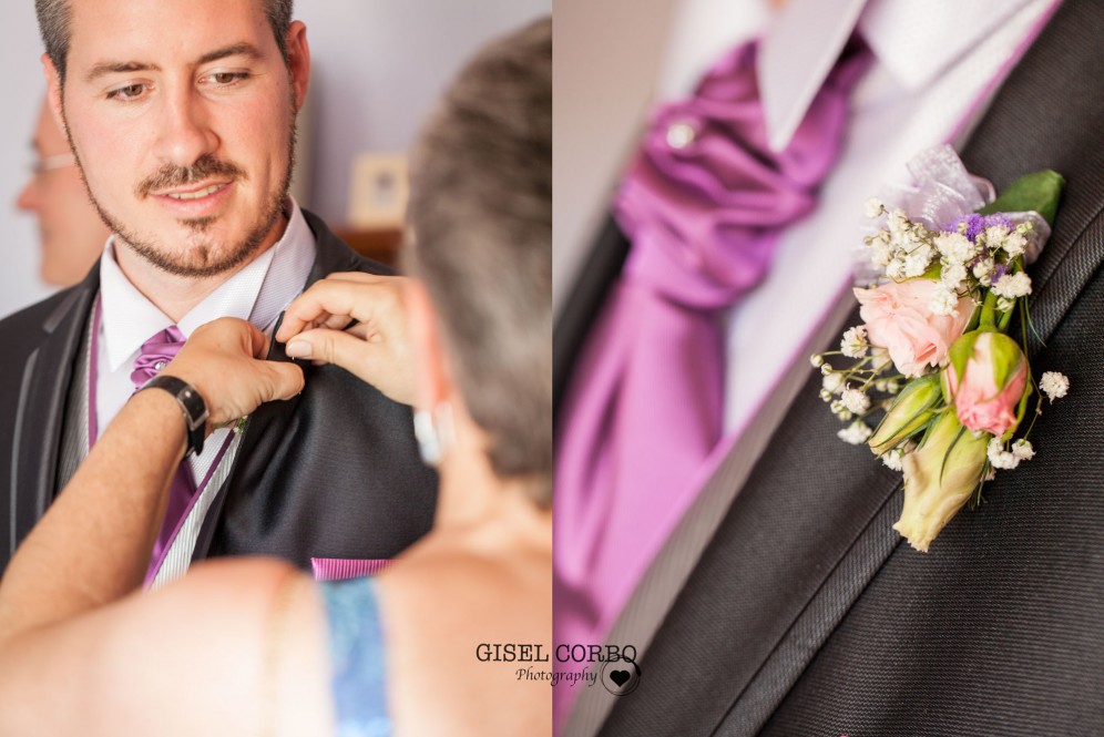 fotografo boda barcelona traje novio preparativos